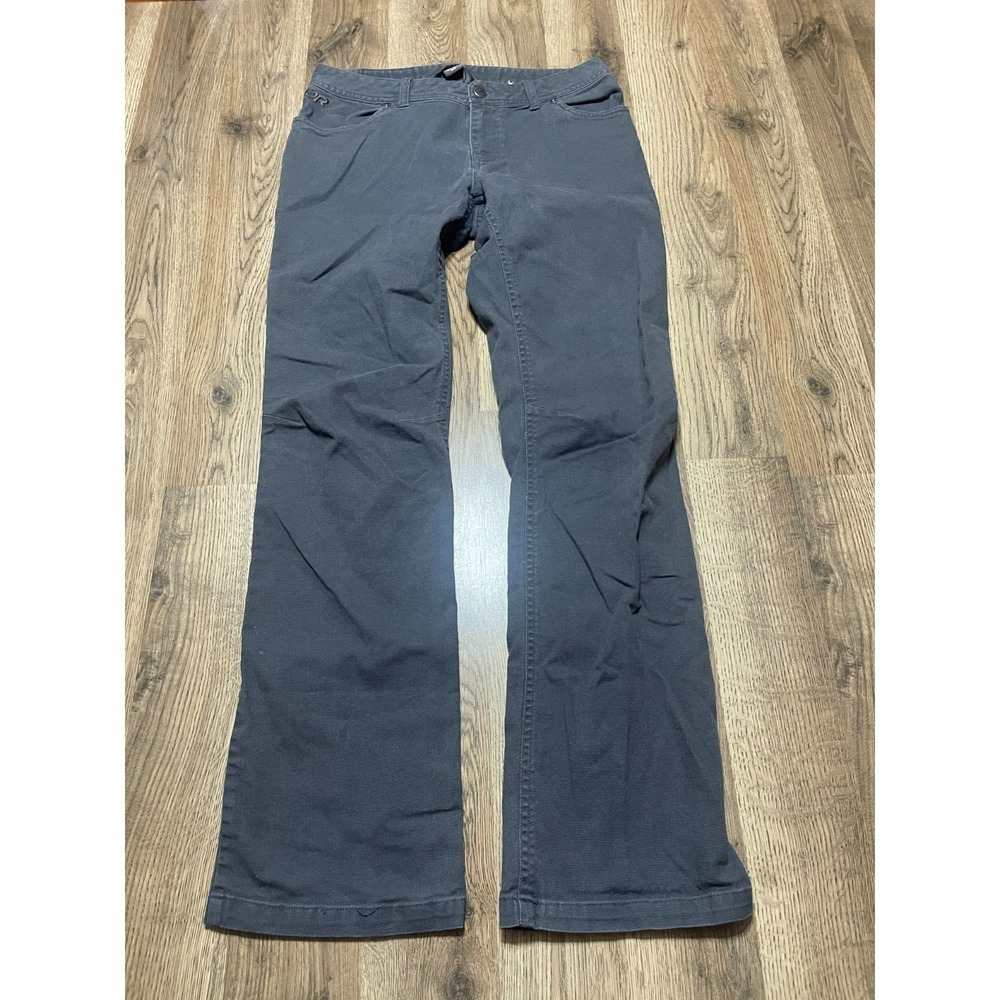 Outdoor Research Jeans, Women's Size 4, Gray, Straight Leg, Pockets